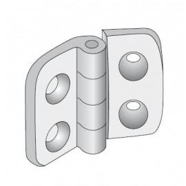 Cerniera in plastica per prof. 30-30 c.8
