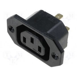 Connettore femmina  IEC 60320 10a 250 volt