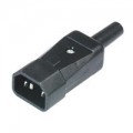 Connettore maschio IEC 60320 10a 250 volt