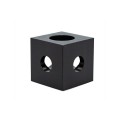 Cubo per Profili 20X20 Anodizzato nero
