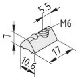 Dado a T  cava 6 m6 Item