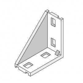 Squadra di fissaggio 38x18 alluminio